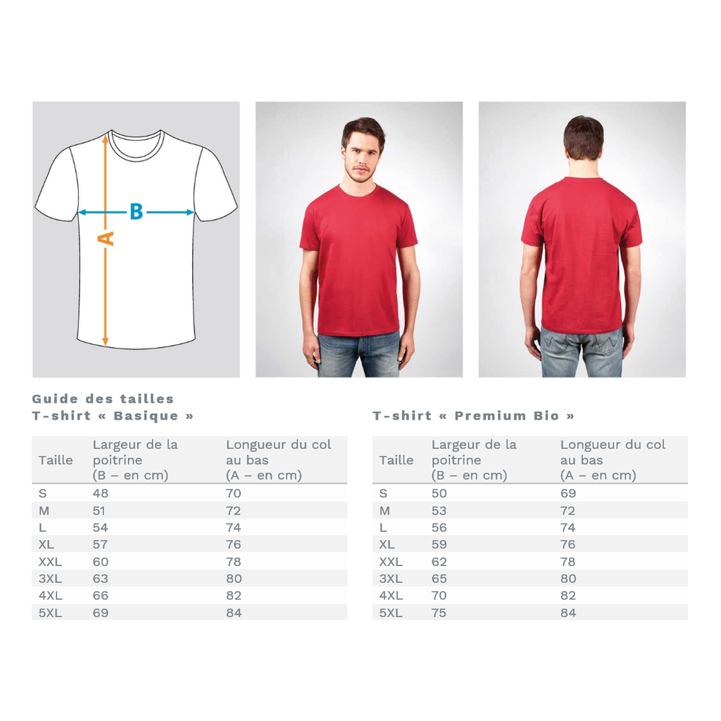 Guide des tailles