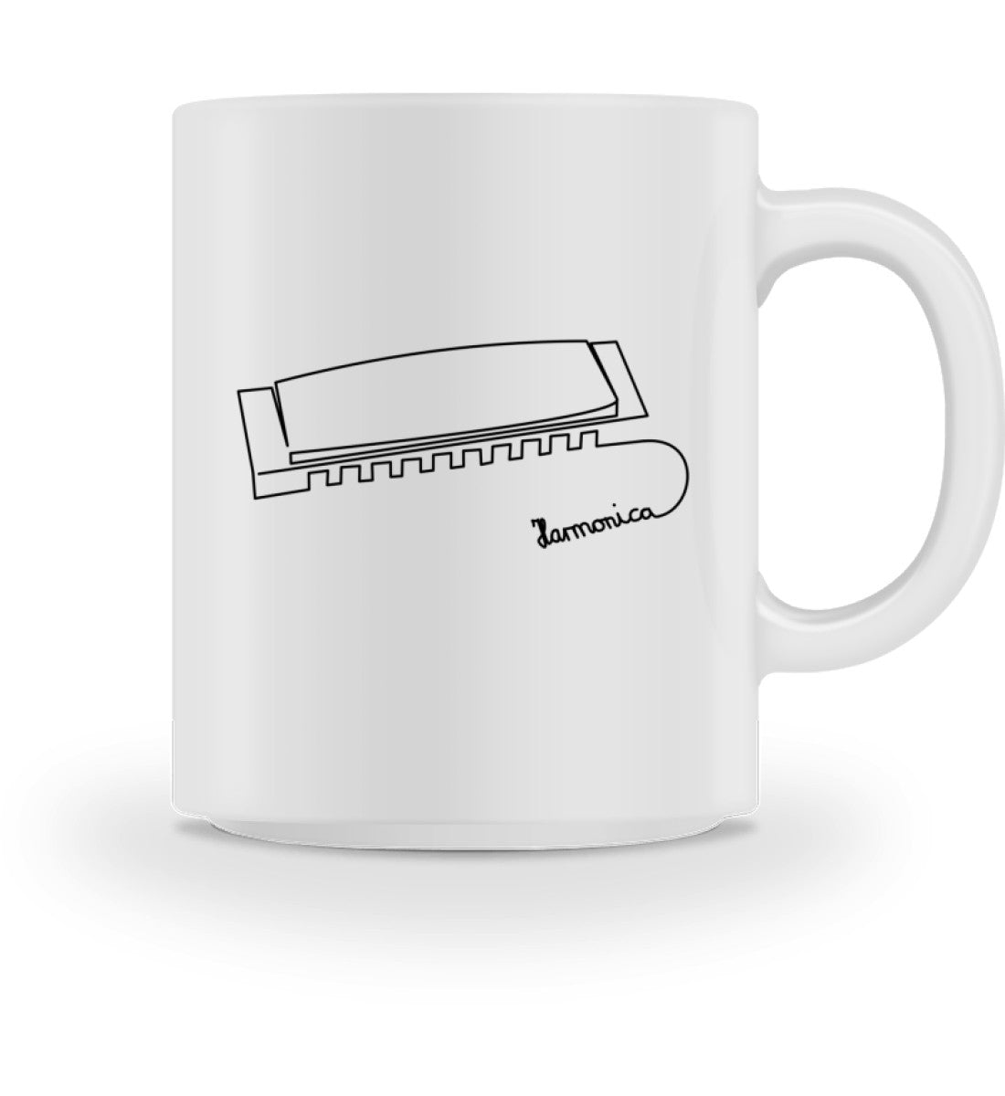 Harmonica Design OneLine Tasse Chorchestre