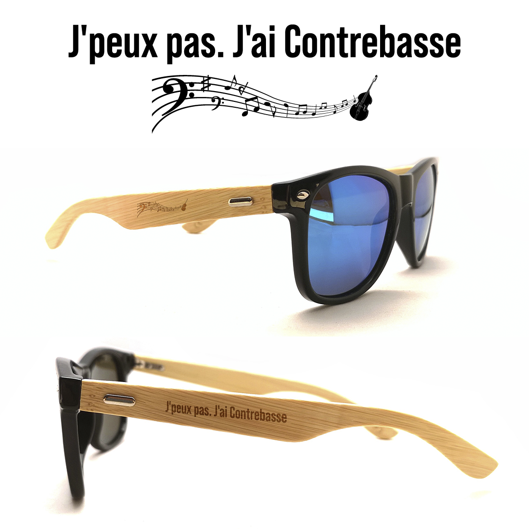 Contrebasse Lunettes de Soleil