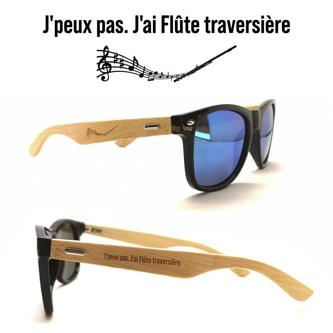 Flûte traversière Lunettes de soleil