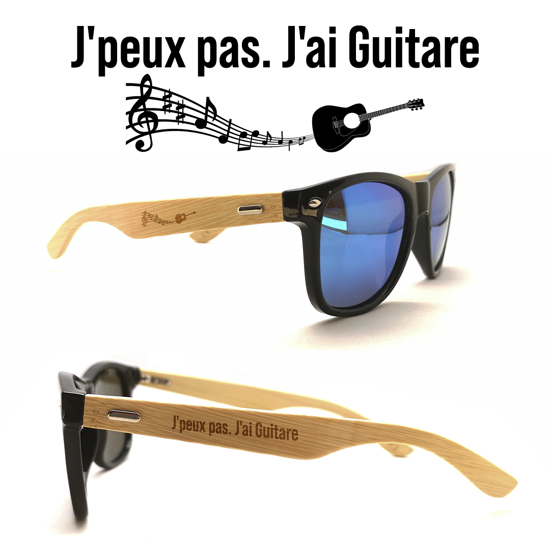 Guitare Lunettes de soleil