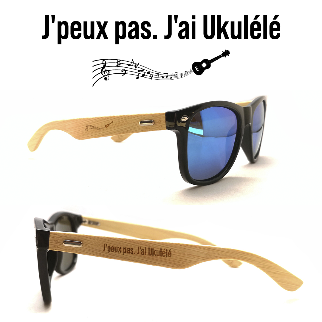 Ukulélé Lunettes de soleil